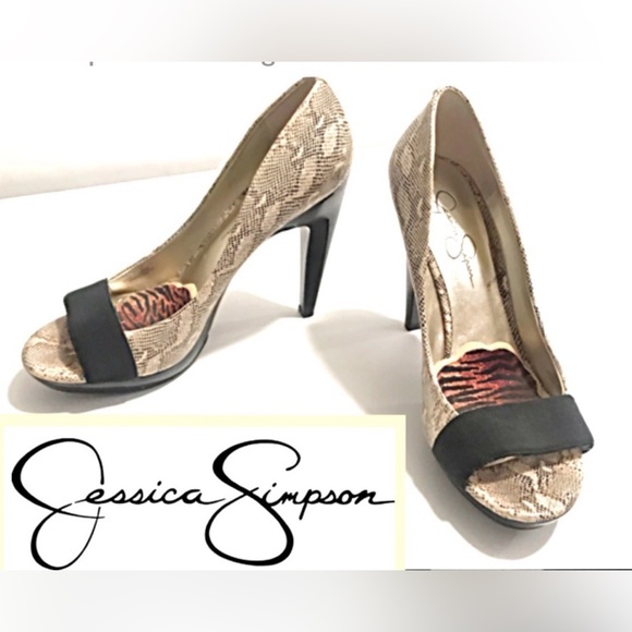 Jessica Simpson Shoes - Jessica Simpson Kairie, Peep Toe Platform Heels